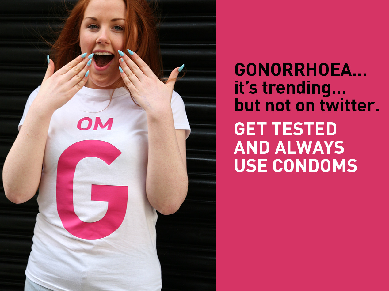 OMG… Gonorrhoea Campaign 2013 HIV Ireland
